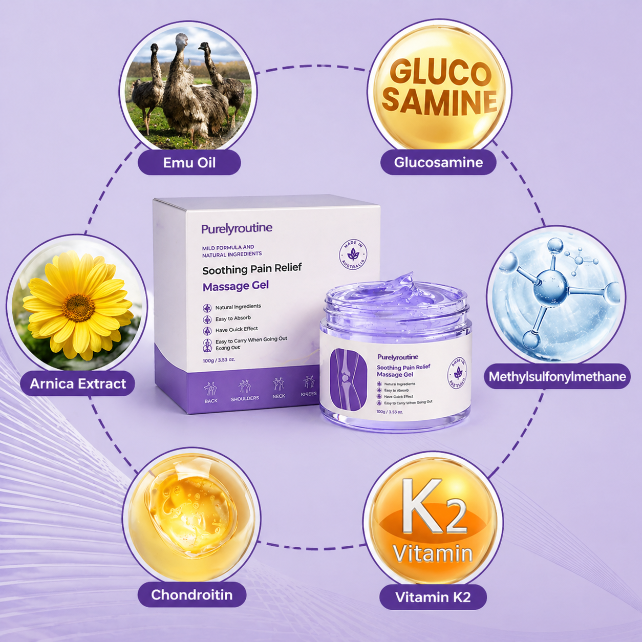 ✅ Official store: Purelyroutine™ Massage gel