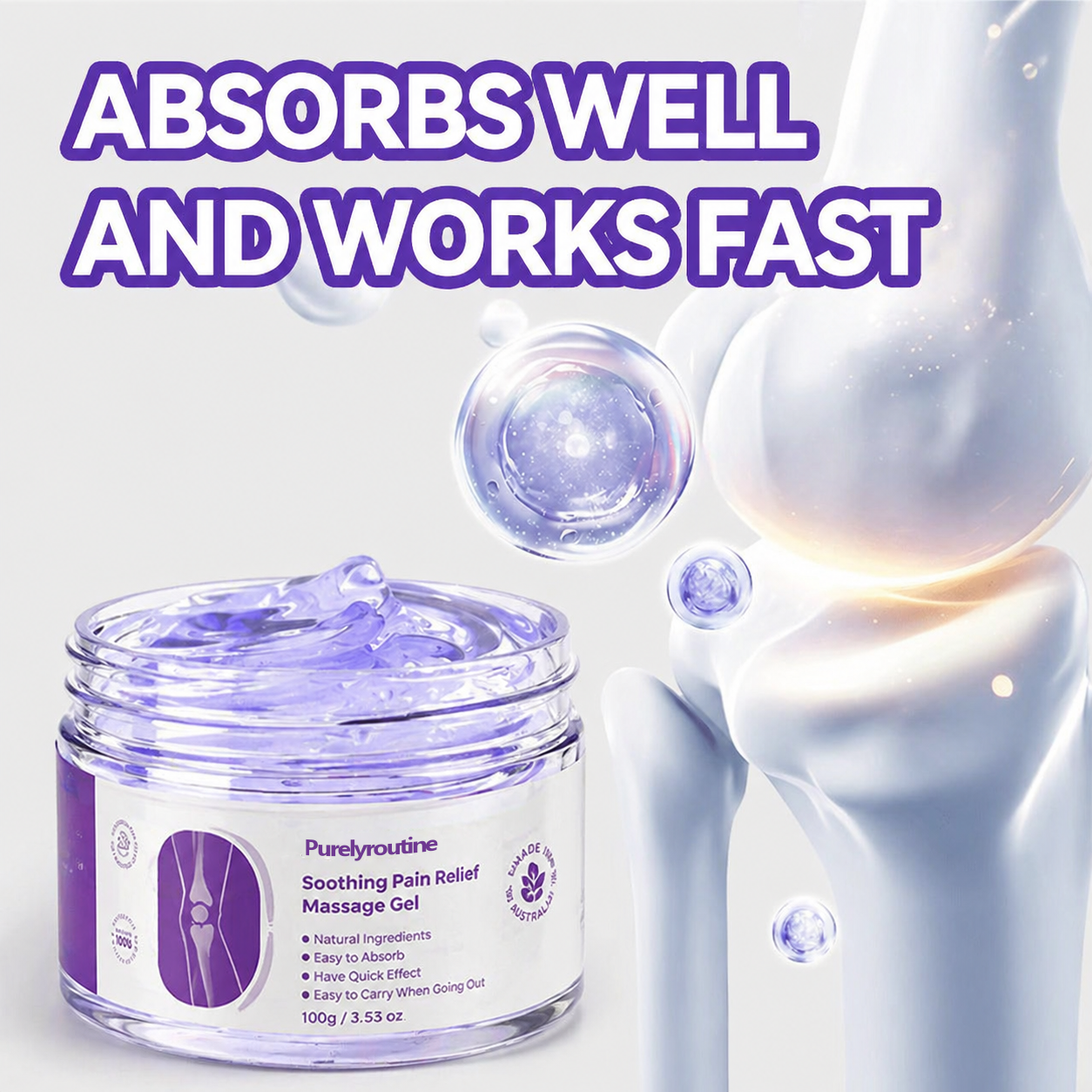 ✅ Official store: Purelyroutine™ Massage gel