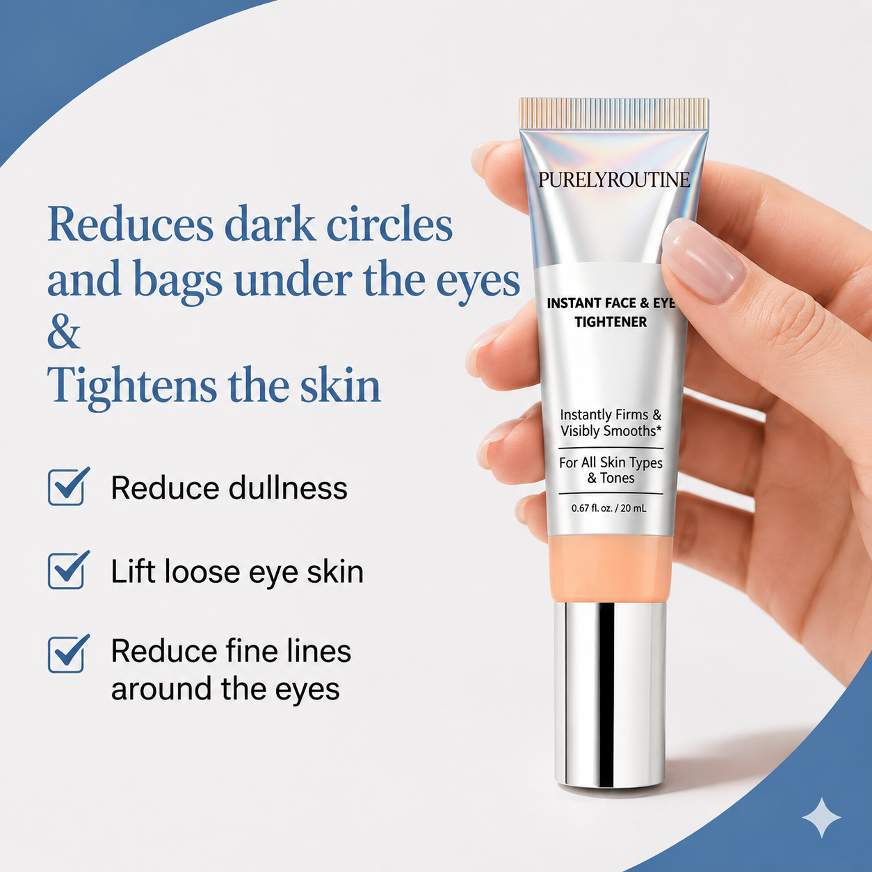 Purelyroutine™ Instant Face Temporary Tightener – Instant visible results in 60 seconds